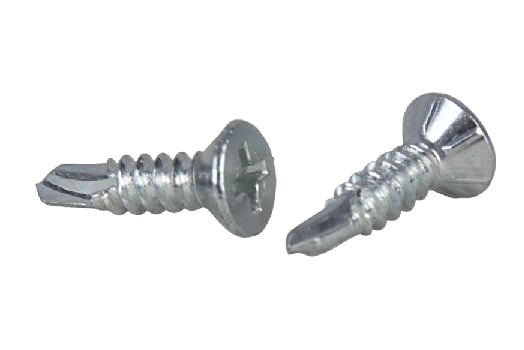 Саморіз d3,9х38 цинк PH, віконний, з буром